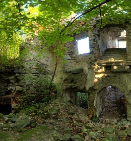 wirtualne wycieczki - Zamek w Gociszowie
